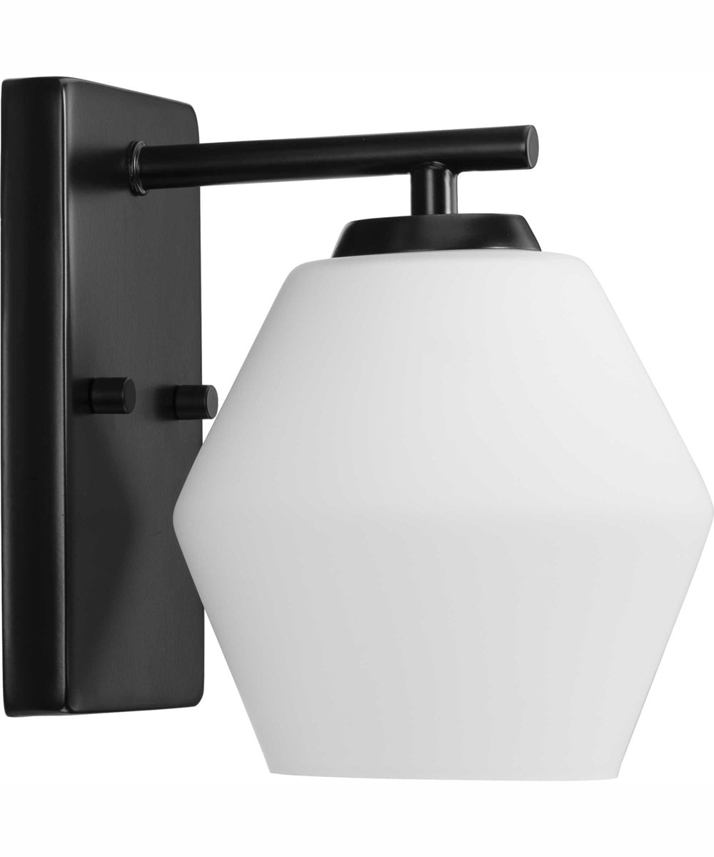 Copeland 1-Light Mid-Century Modern Vanity Light Matte Black