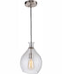 Pendant 1-Light Pendant Brushed Polished Nickel