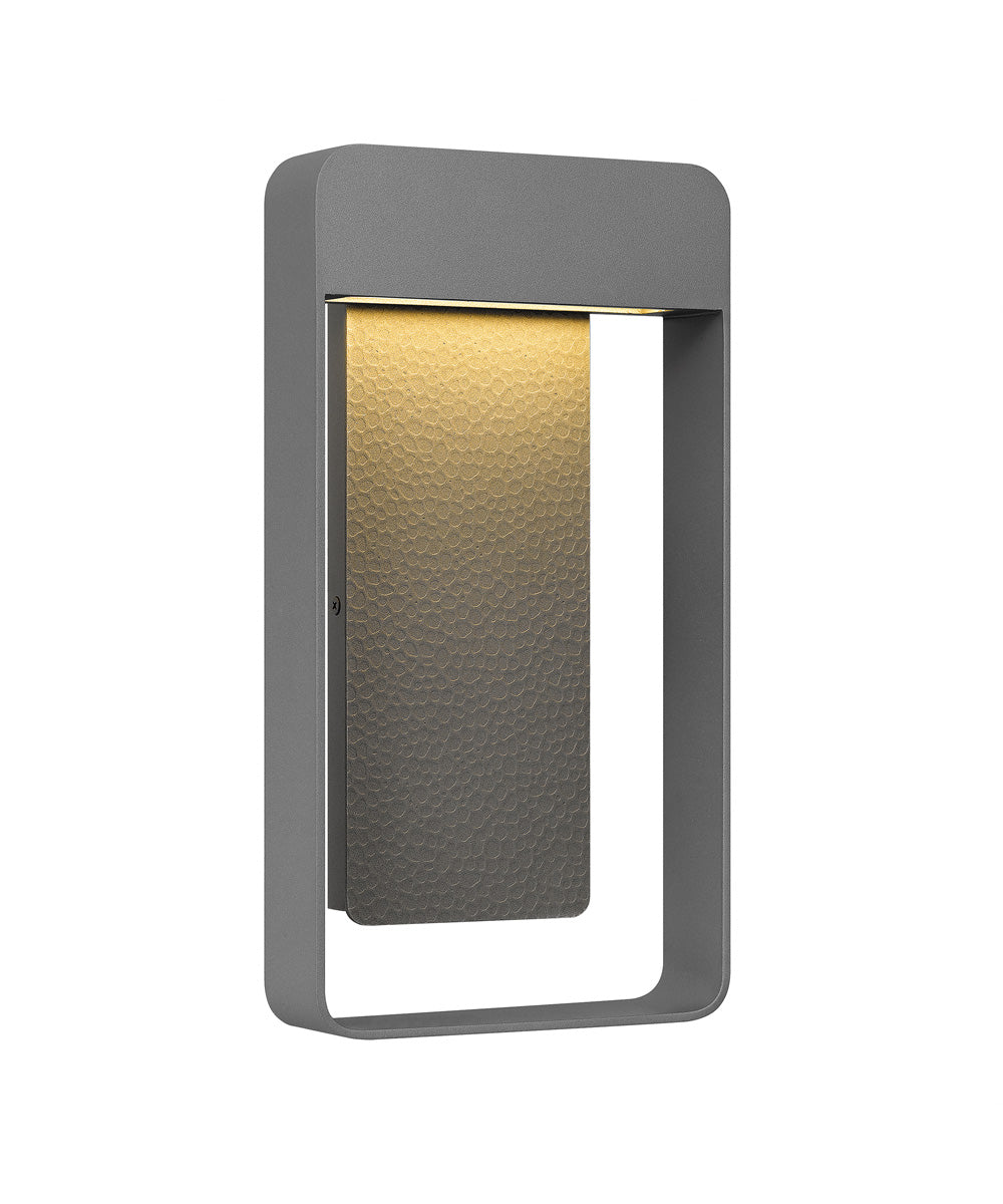Bourdon Medium Outdoor Wall Light  Coastal Armour Aluminum Matte Titanium
