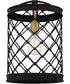 Calais Small 1-light Mini Pendant Earth Black