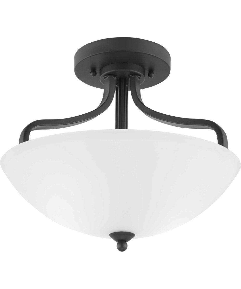 Laird 3-Light Semi-Flush Convertible Antique Bronze