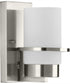 Reiss 1-Light Modern Farmhouse Vanity Light Brushed Nickel