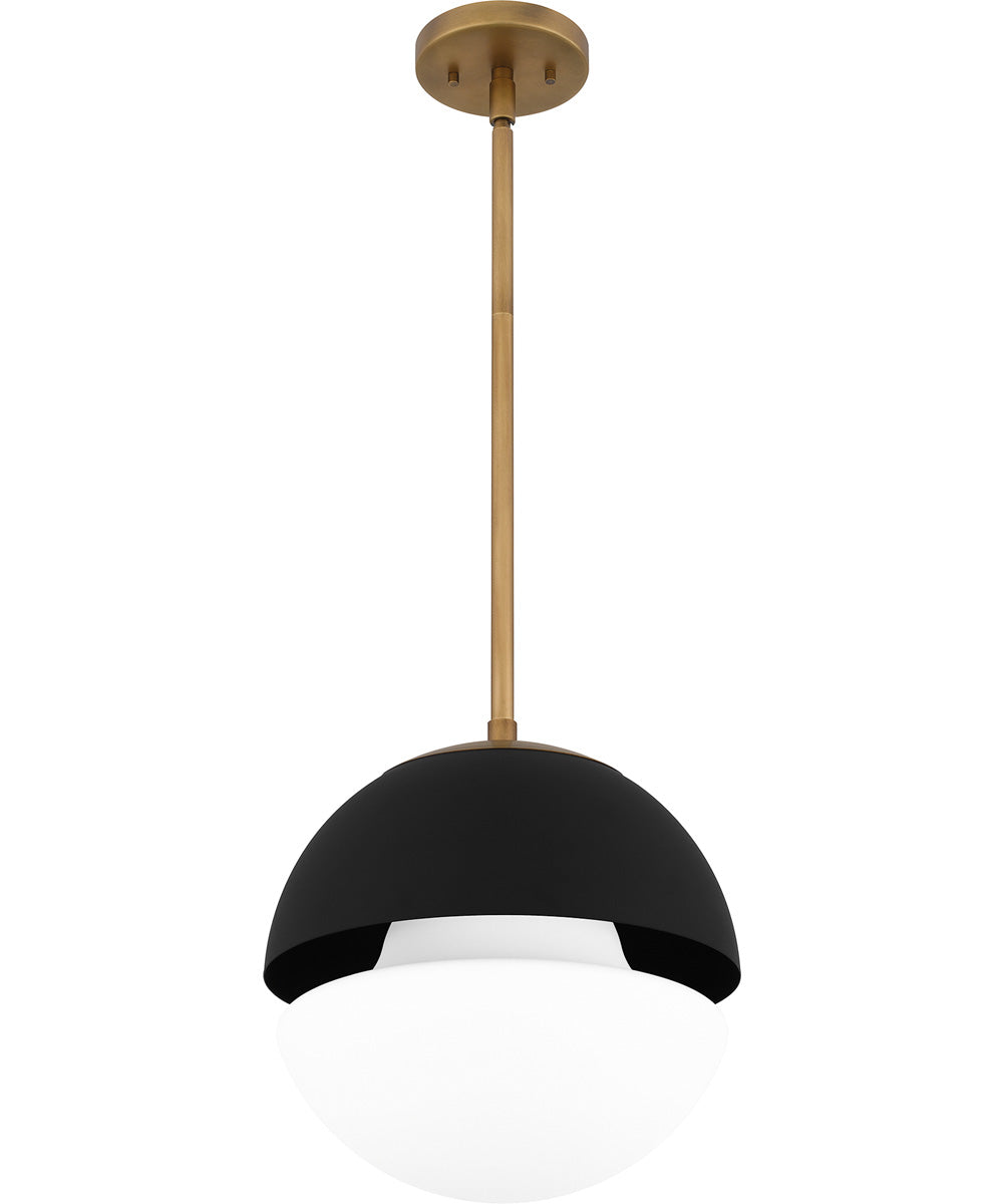 Quoizel Piccolo Pendant 1-light Mini Pendant Weathered Brass