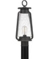 Sutton Large 1-light Outdoor Post Light Speckled Black