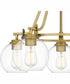 Celadon 5-light Chandelier Aged Brass