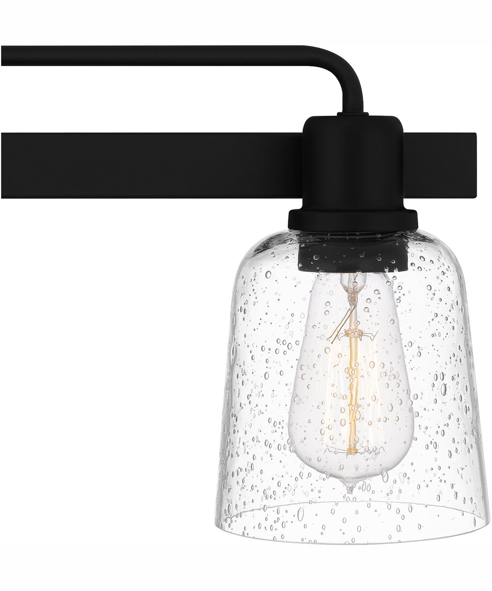 Lydia Extra Large 4-light Bath Light Matte Black