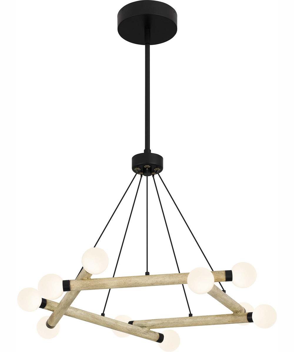 Cyprus  Chandelier Whitewashed Walnut