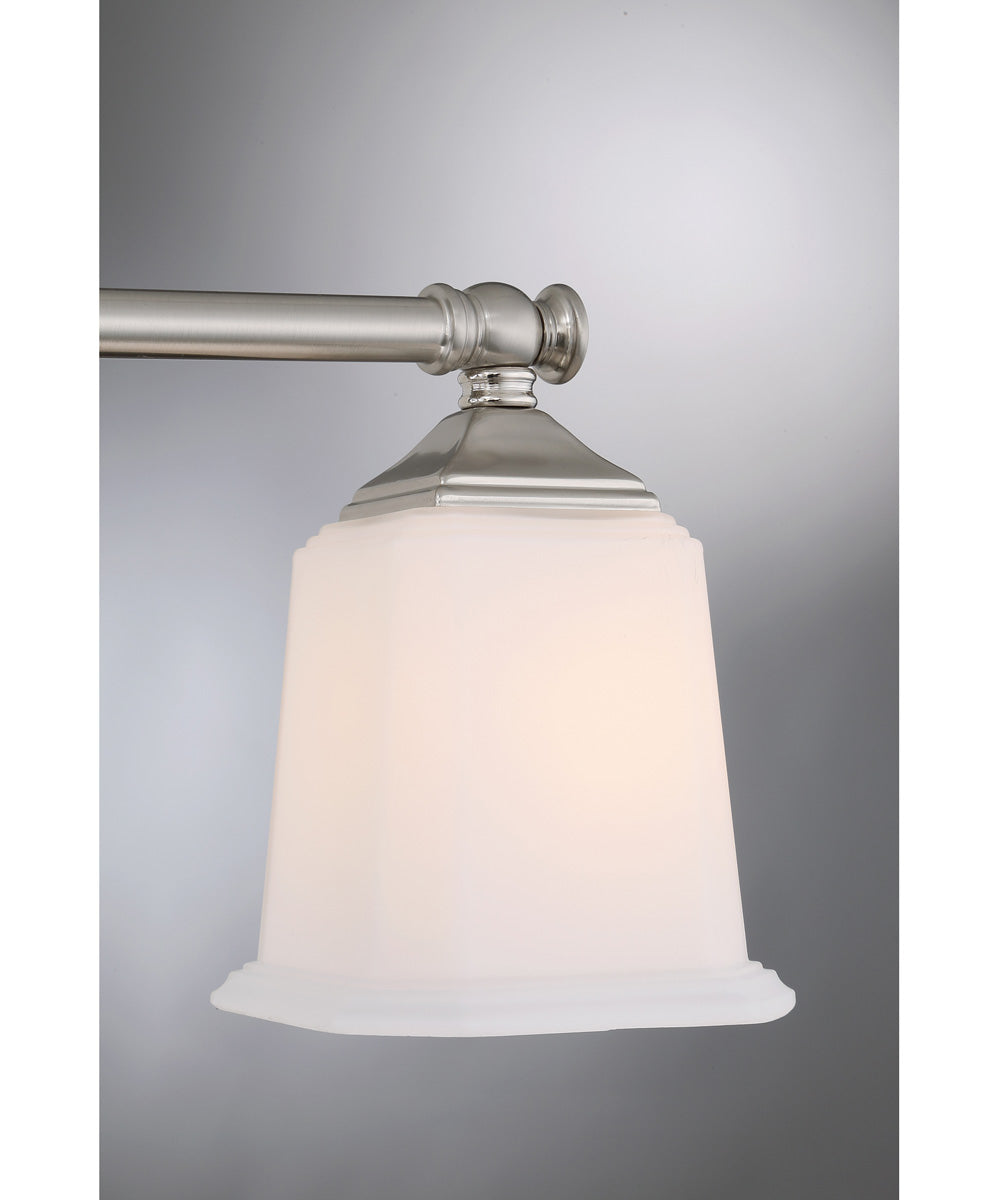 Nicholas 5-light Bath Light Brushed Nickel