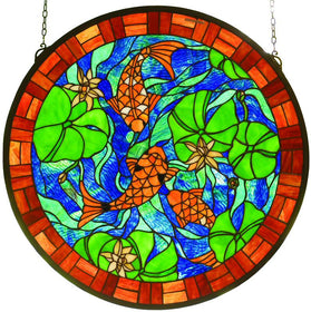24"H Koi Pond Window