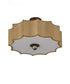 22"W Arevik Semi-Flushmount