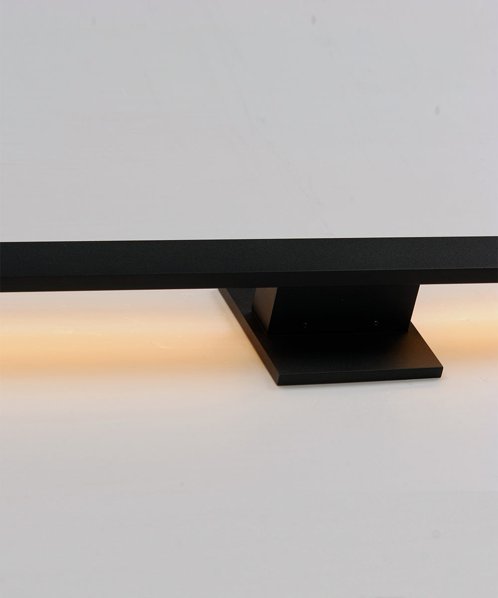 Alumilux: Line LED Outdoor Wall Sconce Black
