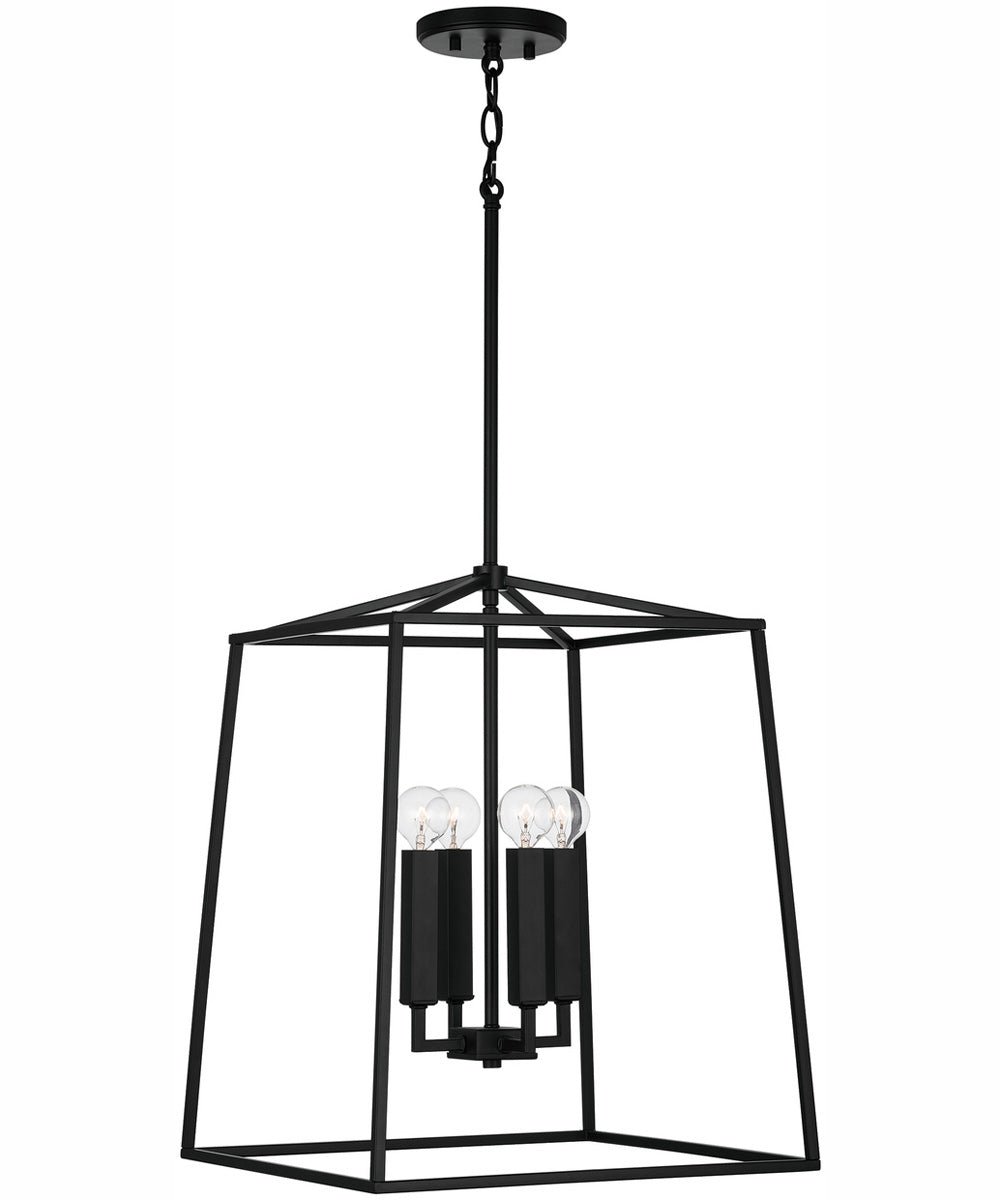 Thea 4-Light Foyer Matte Black