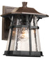 Derby 1-Light Medium Wall Lantern Espresso