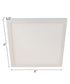 Wafer 9" Square LED Surface Mount Ceiling/Wall Light 3000K White