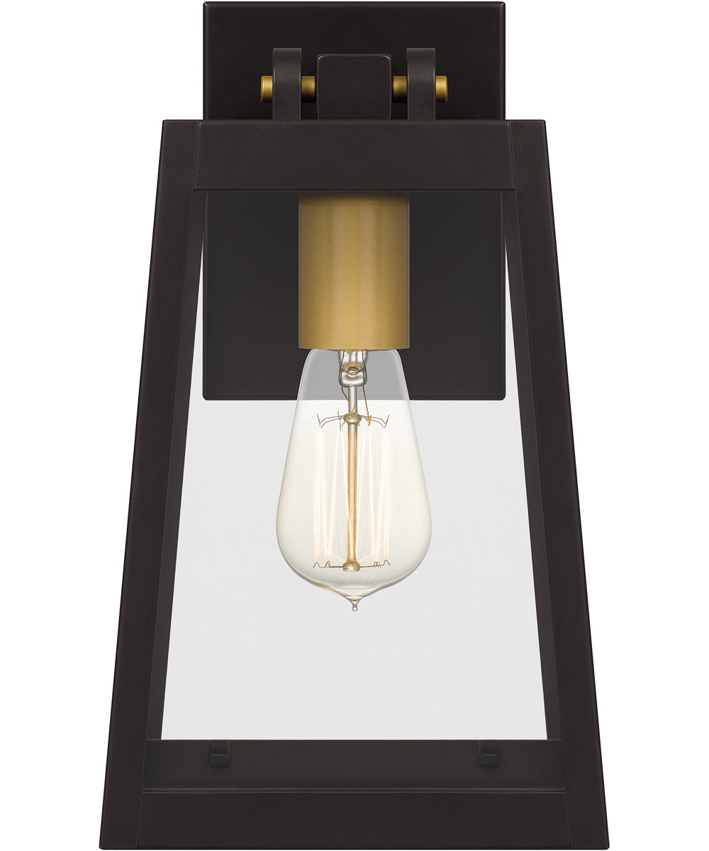 Amberly Grove Medium 1-light Outdoor Wall Light Western Bronze