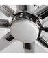 Vast 72" 18W Indoor/Outdoor LED 8-Blade Fan White