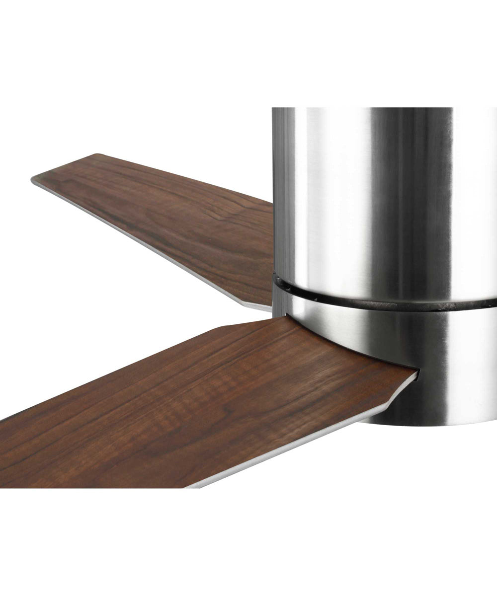 Braden 56" 3-Blade Indoor Hugger Ceiling Fan Brushed Nickel