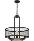 Benton 4-light Pendant Distressed Iron