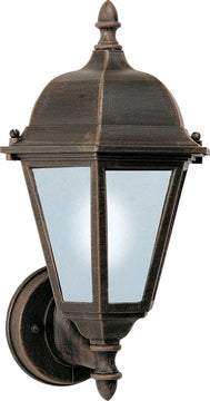 15"H Westlake LED 1-Light Outdoor Wall Lantern Rust Patina