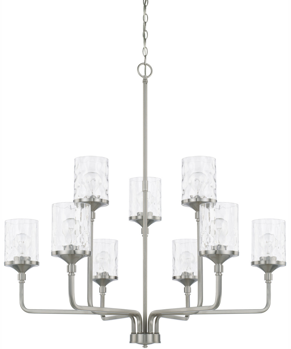 Colton 9-Light Chandelier Brushed Nickel
