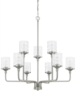 Colton 9-Light Chandelier Brushed Nickel