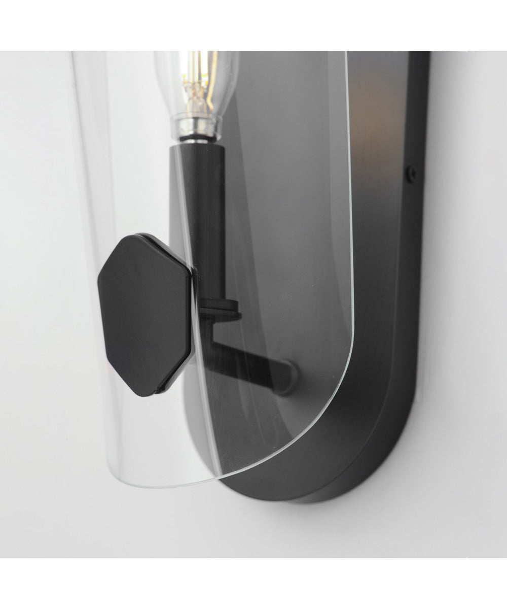 Armory 1-Light Wall Sconce Black
