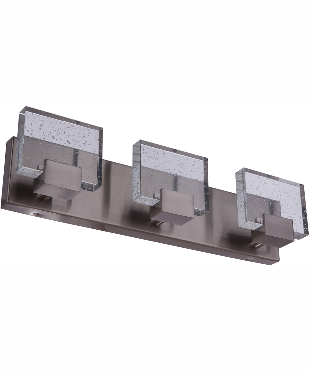 Alamere 3-Light Vanity Brushed Polished Nickel