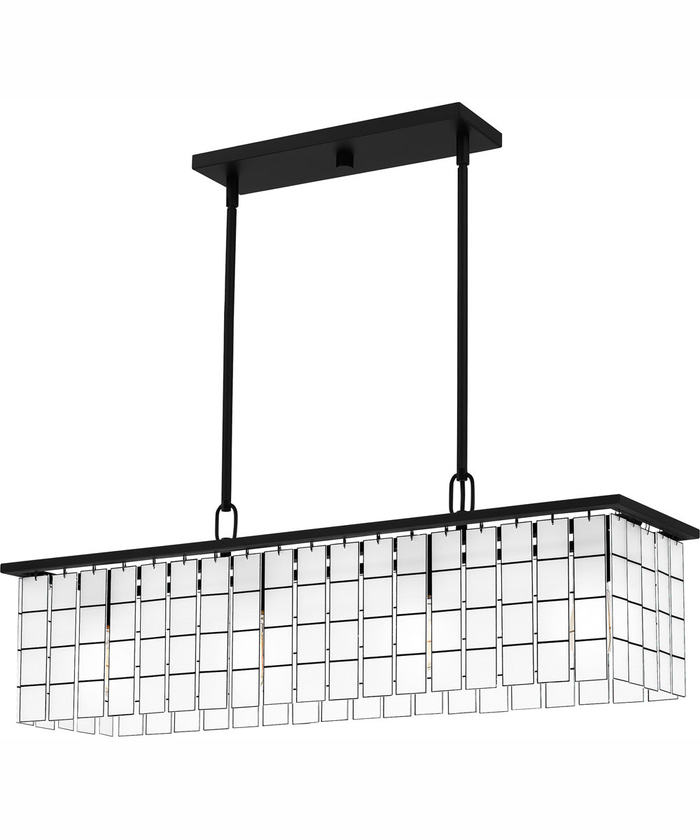 Seigler Small 4-light Island Light Matte Black
