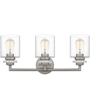 Jaspar Large 3-light Bath Light Antique Nickel