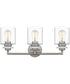 Jaspar Large 3-light Bath Light Antique Nickel
