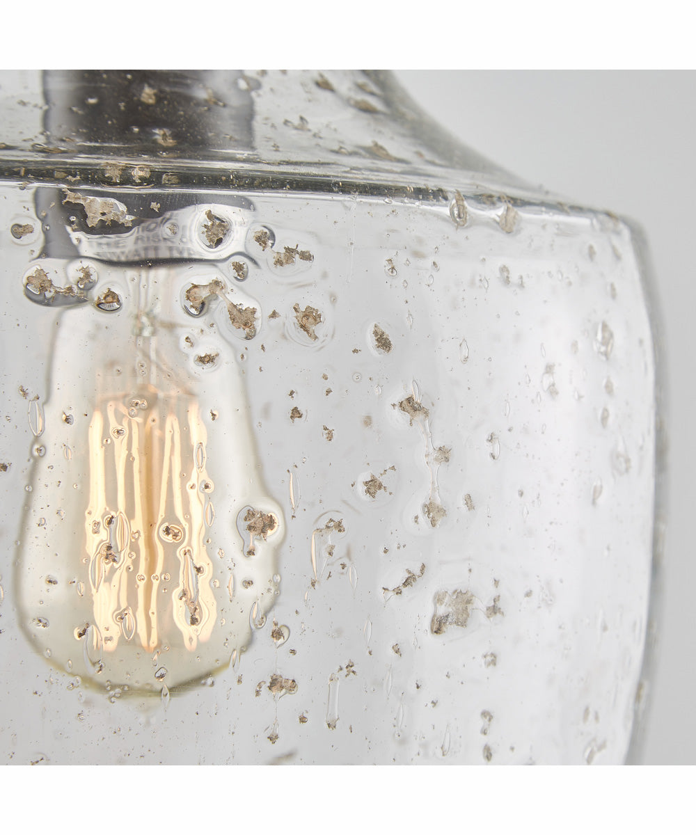 Stoney 1-Light Pendant Dark Pewter