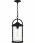 Reece Large 1-light Outdoor Pendant Light  Coastal Armour Aluminum Earth Black
