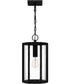 Hazel Large 1-light Outdoor Pendant Light  Coastal Armour Aluminum Earth Black