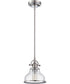 Grant Small 1-light Mini Pendant Brushed Nickel