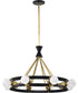 Marsden 8-Light Chandelier Matte Black