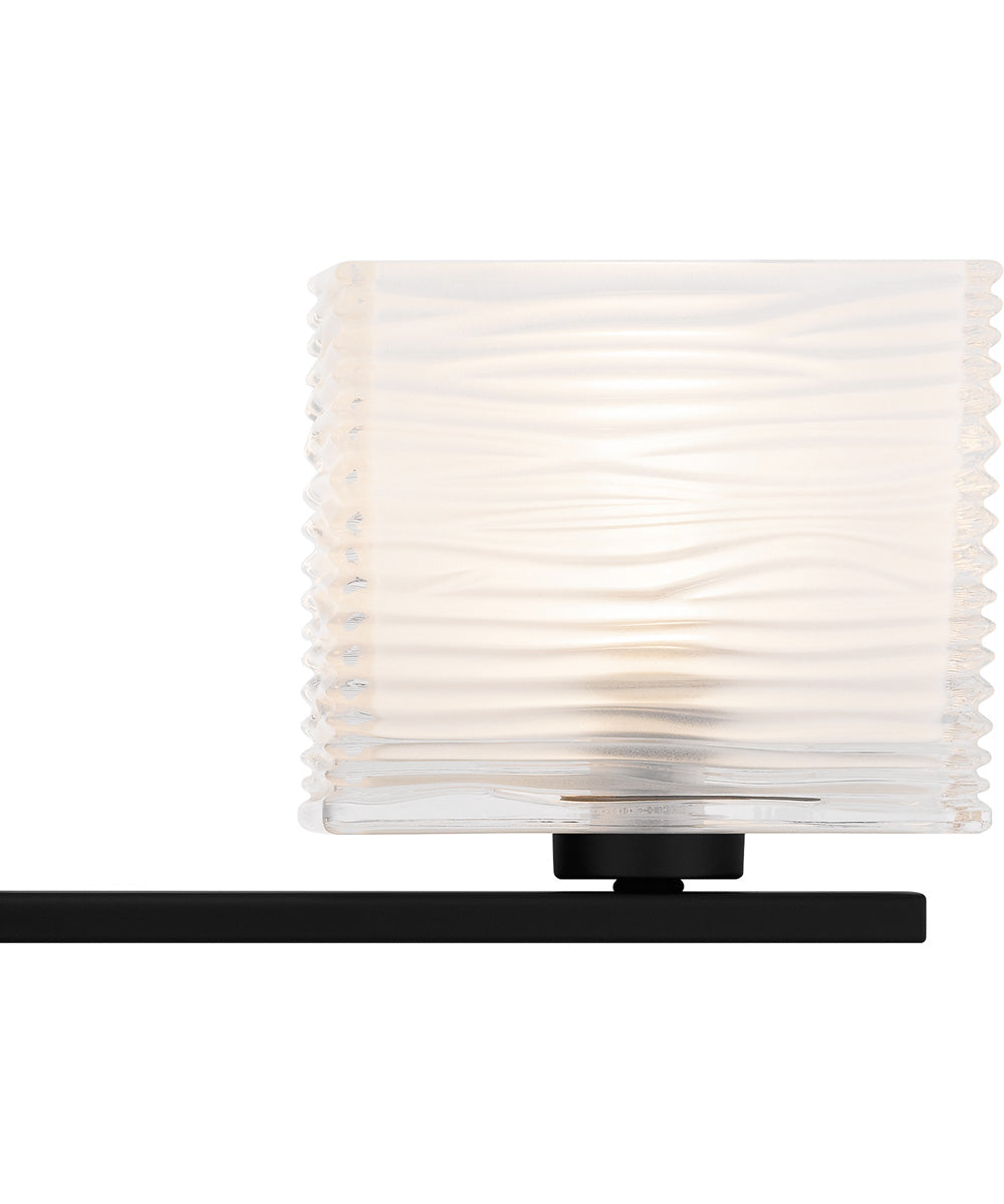 Westcap Large 3-light Bath Light Matte Black