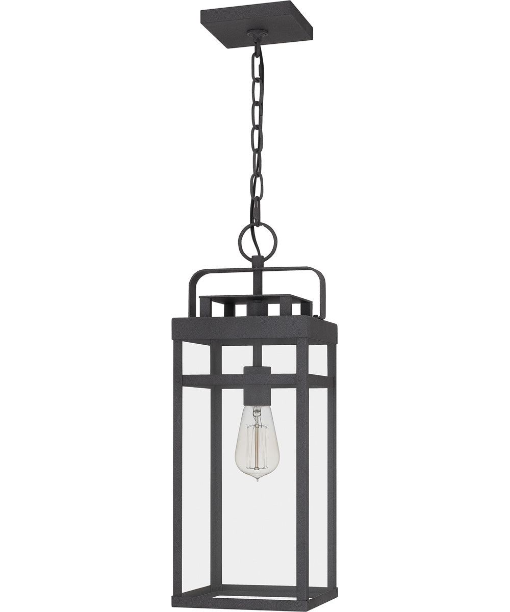 Keaton Large 1-light Outdoor Pendant Light  Coastal Armour Aluminum Mottled Black