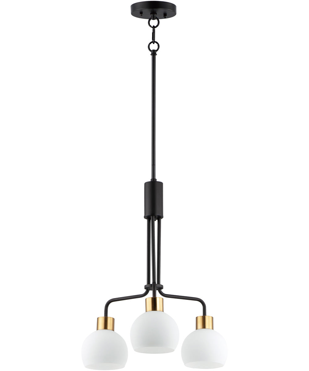 Coraline 3-Light Chandelier Bronze Rupert