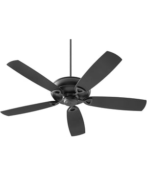 62"W Alto Patio Indoor/Outdoor Ceiling Fan Noir
