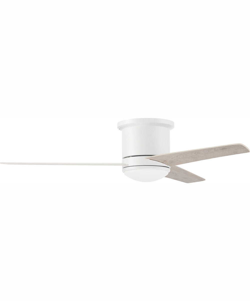 52" Cole 1-Light Indoor/Outdoor Ceiling Fan White