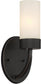 5"W Denver 1-Light Vanity & Wall Mahogany Bronze