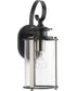 Squire 1-Light Small Wall Lantern Matte Black