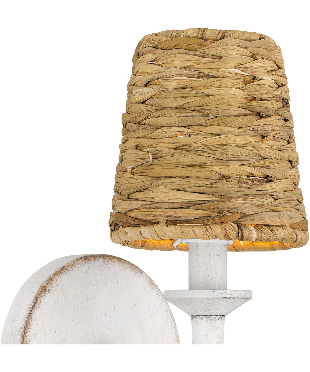 Flannery Small 1-light Wall Sconce Antique White