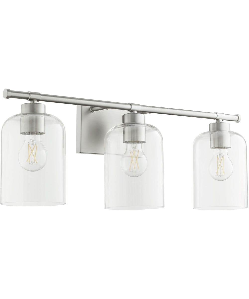 Tribute 3-light Bath Vanity Light Satin Nickel
