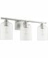 Tribute 3-light Bath Vanity Light Satin Nickel