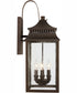 Sutter Creek 4-Light Outdoor Wall-Lantern Rain or Shine - Oiled Bronze