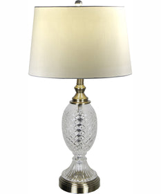 Retozo 24% Lead Crystal Table Lamp