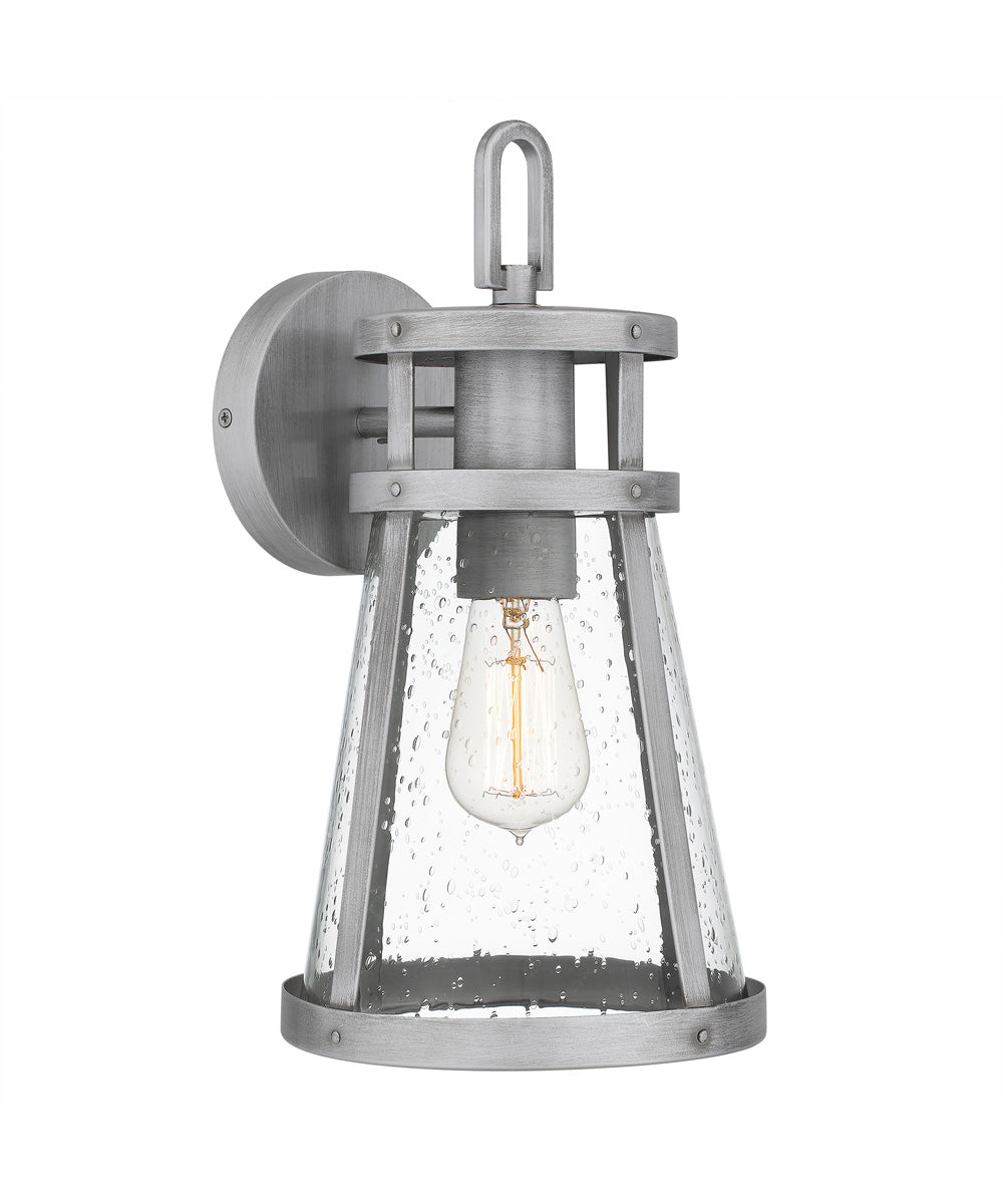 Barber Medium 1-light Outdoor Wall Light Coastal Armour Aluminum Antique Brushed Aluminum