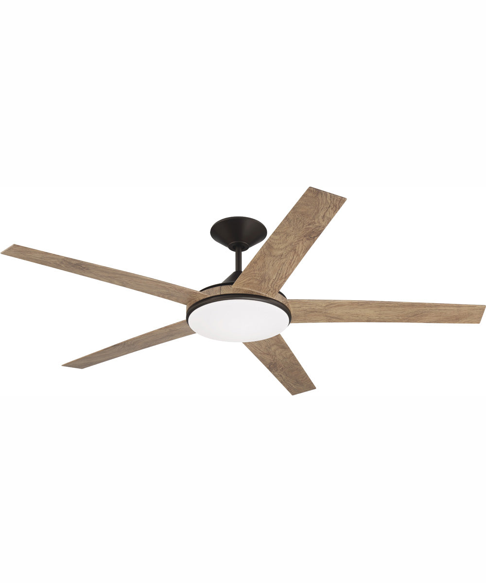 60" Delaney 1-Light Indoor/Outdoor Ceiling Fan Espresso