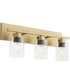 Carter 3-light Bath Vanity Light Aged Brass